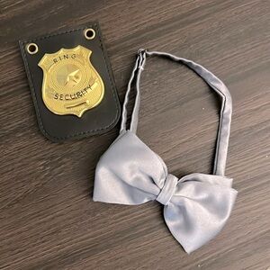 ⭐️3/$15 Boys Bow Tie Ring & Ring Security Set Wedding Marriage Ringbearer Set